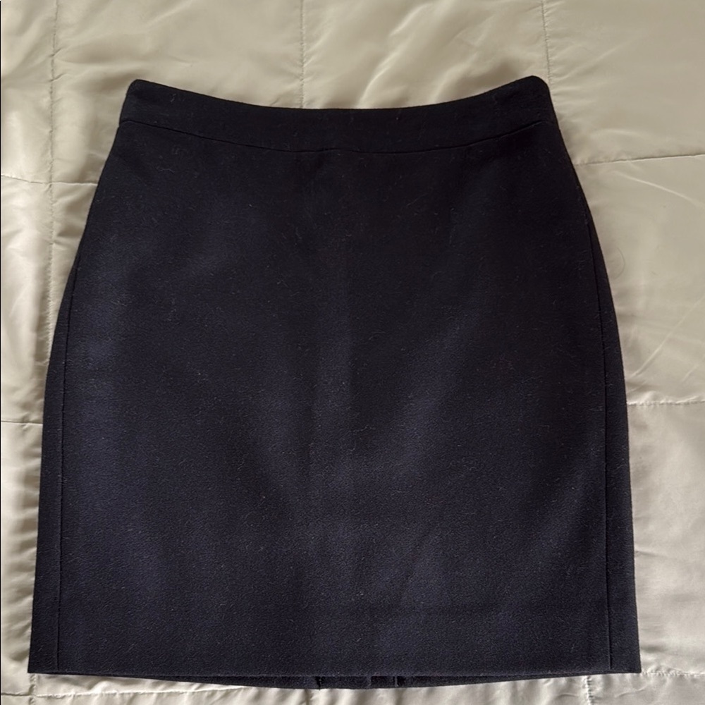 J. Crew Wool Pencil Skirt, 2 Petite